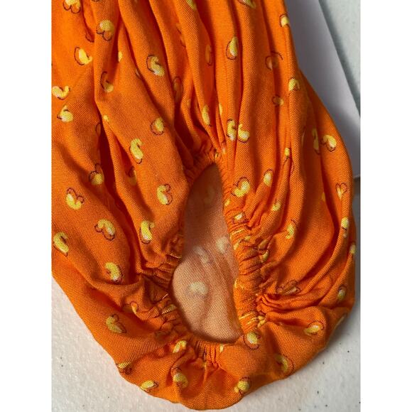 Maeve Orange Ceresco‎ Peasant Blouse Cottagecore Boho Women's Size Medium - Picture 5 of 8